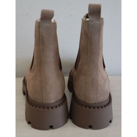ASH 422111 Women Sz 41M US 11M Tan Genesis Pull-On Lug Sole Chelsea Booties - Picture 4 of 12